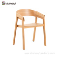 Solid wood Frame with Plywood Seat&back Dining Chiar